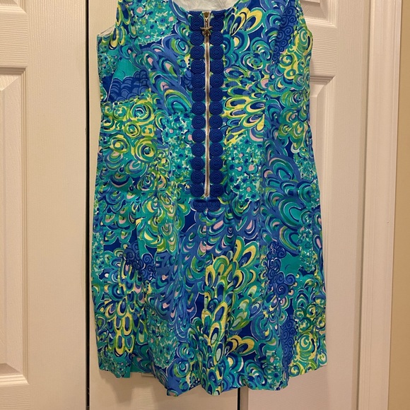 Lily Pulitzer Lilly Lagoon Shift Dress Size 6 - Picture 3 of 4